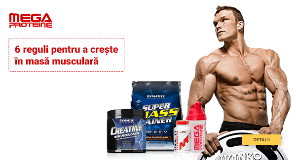 6 reguli pentru a creste in masa musculara