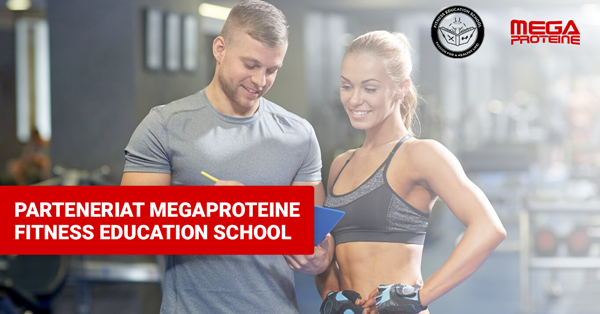 Parteneriat Megaproteine - Fitness Education School