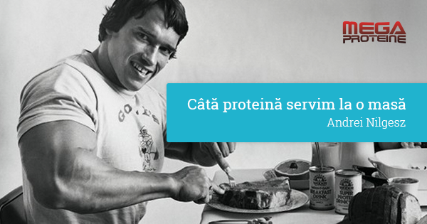 Cata proteina servim la o masa?