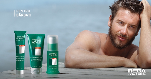 Cosmetice naturale pentru barbati - FOR MEN de la Annemarie Borlind