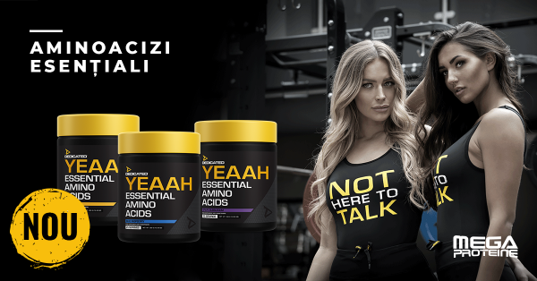Dedicated Nutrition YEAAH Aminos | Aminoacizi esentiali pentru crestere in masa musculara