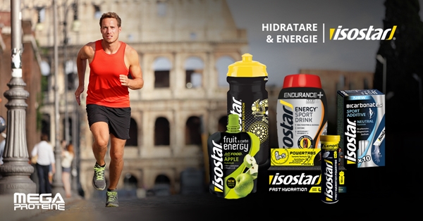 Hidratare si energie cu suplimentele nutritive Isostar