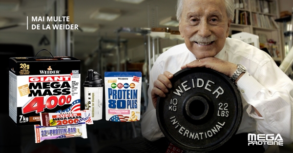 Marca de suplimente nutritive Weider