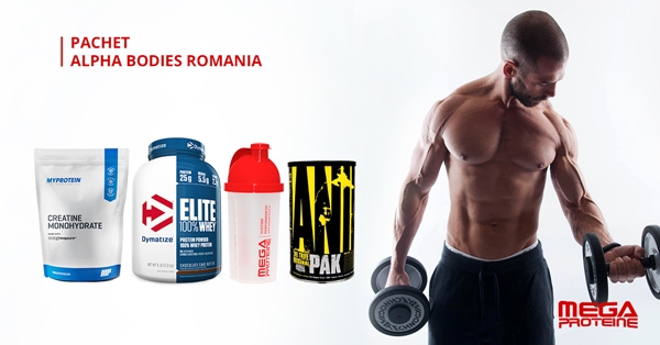 Pachet de suplimente nutritive creat si recomandat de Alpha Bodies Romania