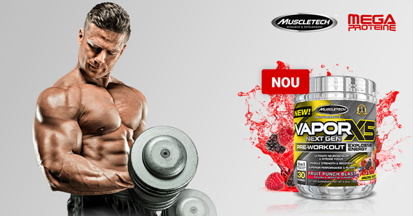 Pre Workout Vapor X5 Next Gen – formula 5 in 1