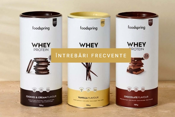 Proteine din zer | Foodspring | Intrebari frecvente