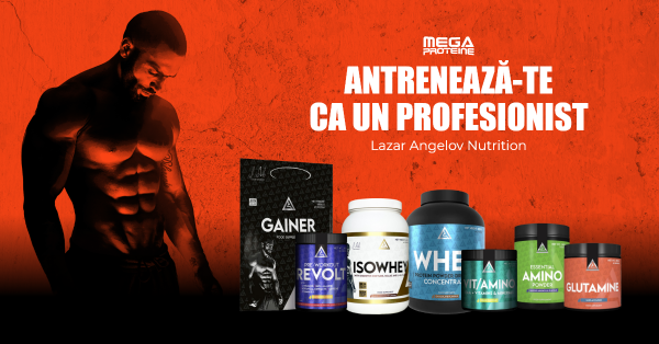 Suplimente Lazar Angelov pe www.megaproteine.ro