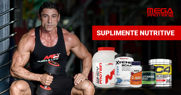 Suplimente nutritive administrate de culturistul Andrei Nilgesz