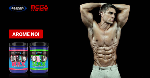 Suplimentul pre-workout SuperPump Max de la Gaspari Nutrition