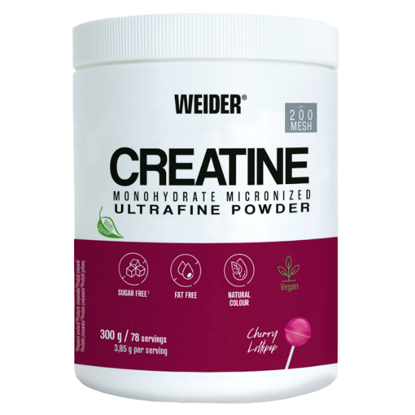 Weider Creatine 200 MESH – Creatina ultrapurificata pentru forta si masa musculara