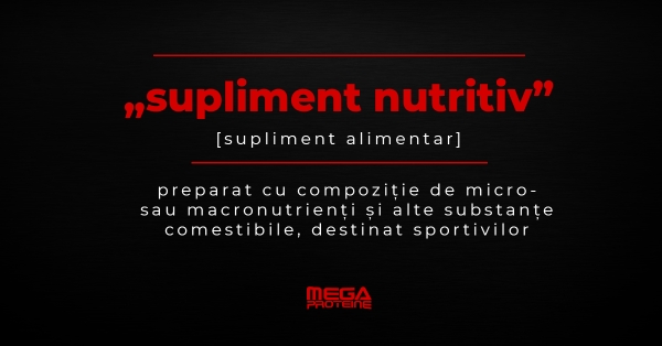 Ce inseamna „supliment nutritiv” | Definitie „supliment nutritiv” | Dictionar de culturism