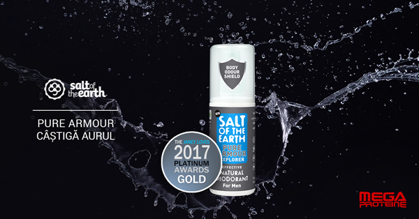 Pure Armour castiga aurul - Deodorant 100% natural premiat