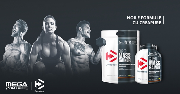 Dymatize Super Mass Gainer - formula cu creatina CREAPURE