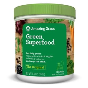 Amazing Grass Green Superfood Chocolate 240 g | Pudră cu fructe și legume