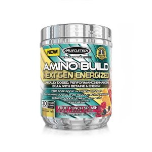 Aminoacizi cu cafeina Muscletech Amino Build Next Gen Energized Concord Grape