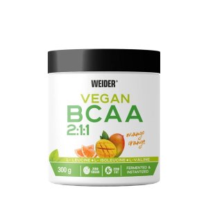 Weider Vegan BCAA 2:1:1 Mango-Orange 300 g | Aminoacizi vegani pudra