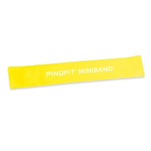 Banda elastica galbena pentru gimnastica PinoFit