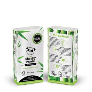 Batiste nazale din bambus 100% natural The Cheeky Panda | 10 buc