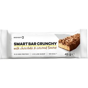 Baton proteic Body & Fit Smart Bar Crunchy Blueberry-Milk Chocolate 45 g