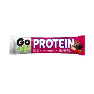 Baton proteic GO ON Protein Bar Cocoa & Chocolate 50 g