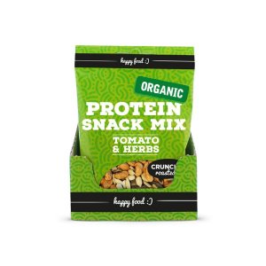 Body & Fit Organic Protein Snack Mix 55 g | Amestec de seminte cu aroma de rosii & ierburi