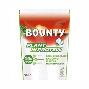 Bounty Plant Hi Protein Powder Dark Chocolate & Coconut 420 g | Proteina vegetala