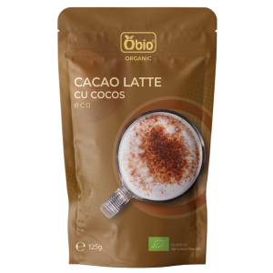 Cacao latte cu cocos eco Obio 125 g