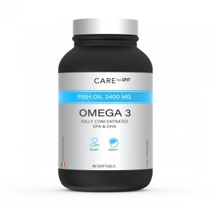 Care by QNT Omega 3 2400 mg, 90 Softgels | Ulei de peste
