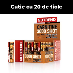 Nutrend Carnitine 3000 Shot Strawberry 60 ml | Carnitina lichida 