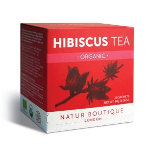 Ceai organic de hibiscus Natur Boutique/ 20 de plicuri