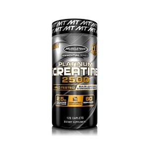 MuscleTech Platinum 100% Creatine 2500 mg, 120 Caps | Creatina monohidrata