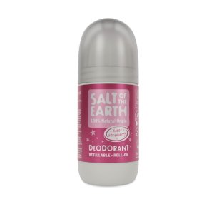 Deodorant natural roll-on cu căpșune dulci Salt of the Earth 75 ml