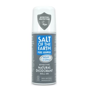 Deodorant natural roll-on Pure Armour Explorer cu vetiver & citrice pentru barbati Salt of the Earth 75 ml
