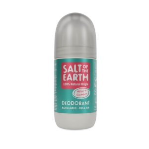 Deodorant natural roll-on cu pepene galben & castravete pentru femei Salt of the Earth 75 ml