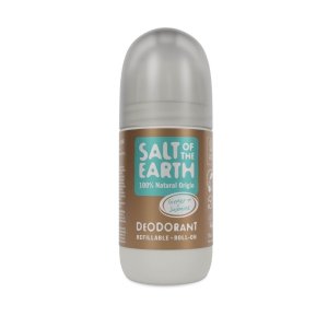 Deodorant natural roll-on unisex cu ghimbir & iasomie Salt of the Earth 75 ml