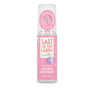 Deodorant natural spray Pure Aura cu lavandă & vanilie pentru femei Salt of the Earth 50 ml | Travel