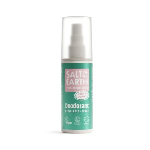 Deodorant natural spray cu pepene galben & castravete pentru femei Salt of the Earth 100 ml
