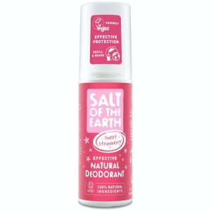 Deodorant natural spray cu căpșune dulci Salt of the Earth 100 ml