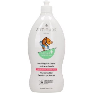 Detergent lichid fără miros pentru vase & sticluțele bebelușilor Attitude 700 ml