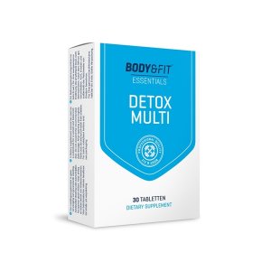 Detoxifiant cu vitamine & minerale Body & Fit Essentials Detox Multi 30 Tabs