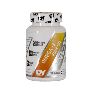 Dorian Yates Nutrition Omega-3 Fish Oil 1000 mg, 60 Softgels | Ulei de peste