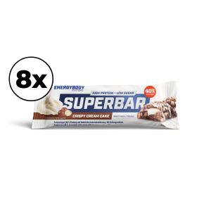 Energybody Superbar 40% Protein White Chocolate Jelly 50 g | Baton proteic