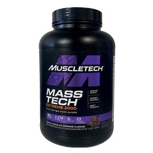 MuscleTech Mass Tech Extreme 2000 Triple Chocolate Brownie 2.72 kg | Gainer