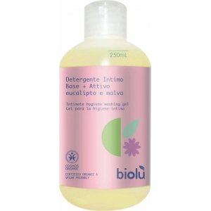 Gel ecologic pentru igienă intimă cu eucalipt & nalbă Biolu 250 ml 