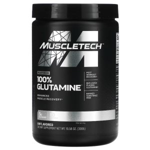 MuscleTech Platinum 100% Glutamine 5000 mg, 300 g | Glutamina pudra