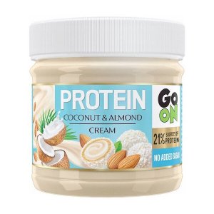GO ON Protein Coconut & Almond Cream 180 g | Crema proteica cu fulgi de cocos si migdale prajite