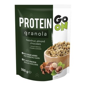 GO ON Protein Granola Peanut Butter & Chocolate 300 g | Fulgi de cereale