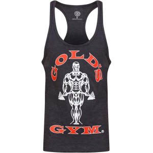 Gold’s Gym Muscle Joe | Maiou de sala gri-carbune