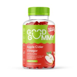 Good Gummy Apple Cider Vinegar 1000 mg, 60 Gummies | Otet de mere