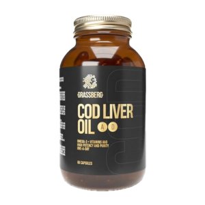 Grassberg Cod Liver Oil 60 Caps | Ulei din ficat de cod